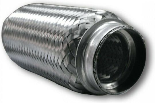 Americat Exhaust Spiral Universal Stainless Steel with Mesh 44x101mm