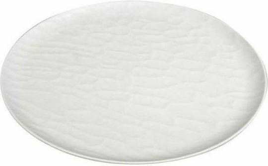 Espiel Wavy Πιάτο Ρηχό από Μελαμίνη Matte White με Διάμετρο 25cm Espiel Wavy Πιάτο Ρηχό από Μελαμίνη Matte White με Διάμετρο 25cm