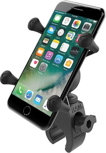 RAM Mount Βάση Κινητού Μοτοσυκλέτας με Ρυθμιζόμενο Βραχίονα για το Τιμόνι