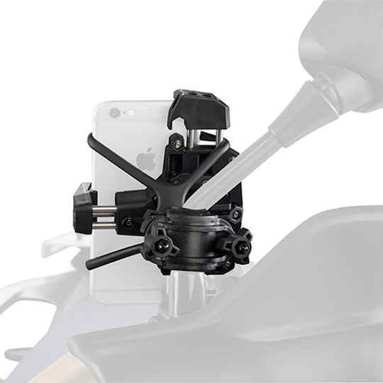 Givi Smart Clip Mount Phone Motorcycle with Adjustable Arm for Steering Wheel