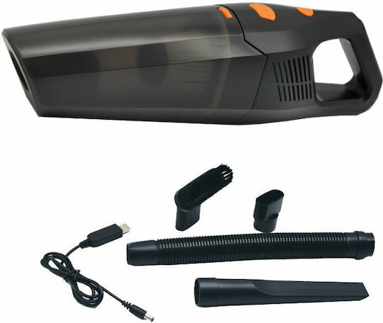 Carsun AU-C1652-2 Σκουπάκι Αυτοκινήτου Στερεών με Ισχύ 40W Επαναφορτιζόμενο 12V Λευκό/Μαύρο