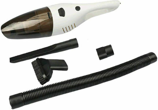 Carsun AU-C1652-2 Σκουπάκι Αυτοκινήτου Στερεών με Ισχύ 40W Επαναφορτιζόμενο 12V Λευκό/Μαύρο