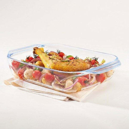 Pyrex Irresistible 407 Ορθογώνιο Πυρίμαχο Σκεύος Γυάλινο 31x20x6cm
