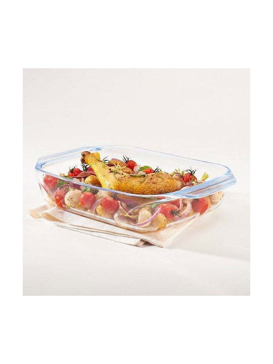Pyrex 406 Irresistible Ορθογώνιο Πυρίμαχο Σκεύος Γυάλινο 28x17x7cm