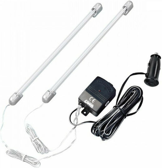 Lampa MNL23 Twin Micro Neon 12V/23cm Neon-Autolampe 12V Weiß