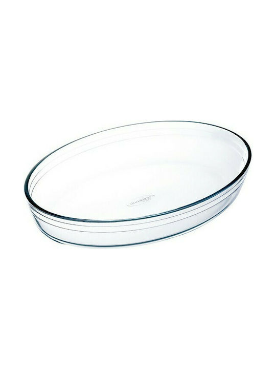 Ocuisine Glass Oval Heat-Resistant Cookware 4000ml