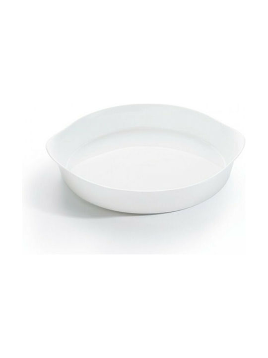 Luminarc Smart Cuisine Rotund Vas de Gătit Rezistent la Căldură pentru Tartă Sticlă 28x28cm 1buc