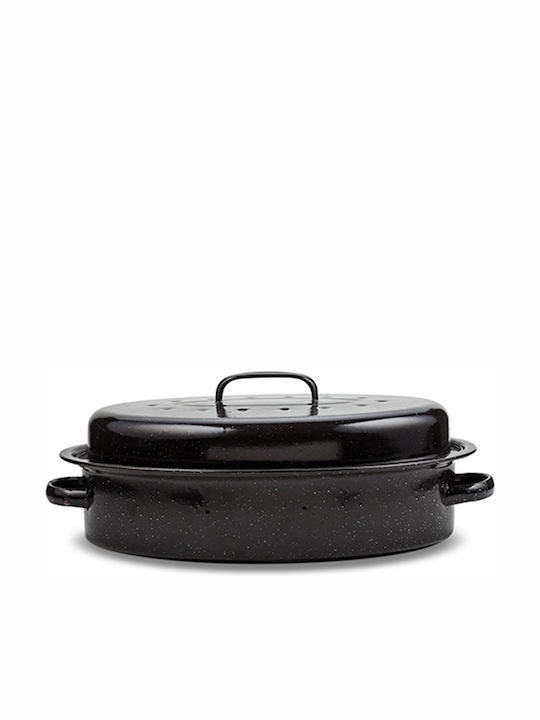 Nava Classic Dutch Oven Oval Made of Aluminum 36x26cm 1pcs