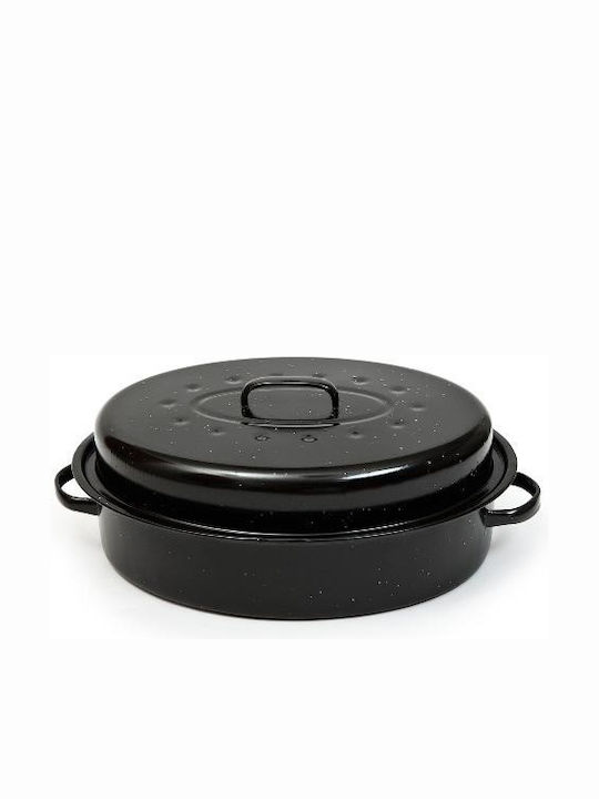 Ankor Dutch Oven Oval with Grill 36x26cm 1pcs
