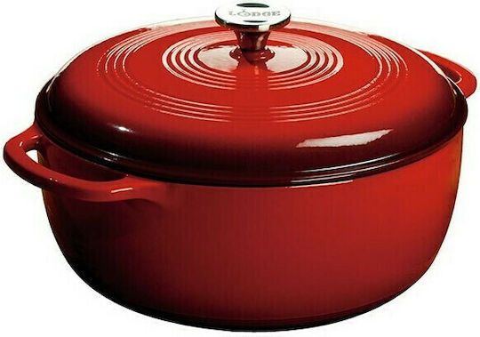 Lodge Dutch Oven Oval Cast Iron 39.88x29.08cm 1pcs