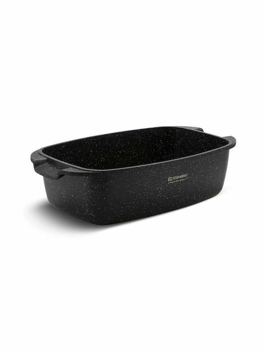 Edenberg Oval Cast Aluminum Dutch Oven with Glass Lid 32cm