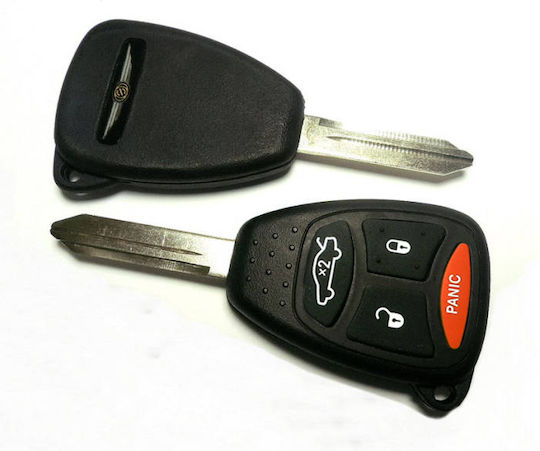 Foldable Car Key Shell with Blade with 4 Buttons Y160 for Chrysler