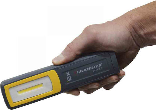 Scangrip Rechargeable Explosive-proof Flashlight LED IP65 Dual Function with Maximum Brightness 200lm Black