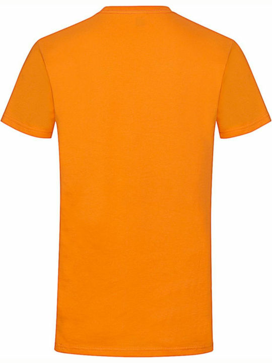 Fruit of the Loom Softspun Werbe-T-Shirt in Orange Farbe 0614120