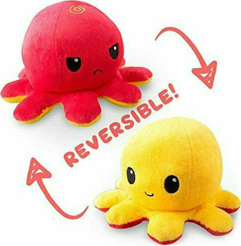 Gama Brands Plush Reversible Octopus 30 cm (Various Designs) 1pc