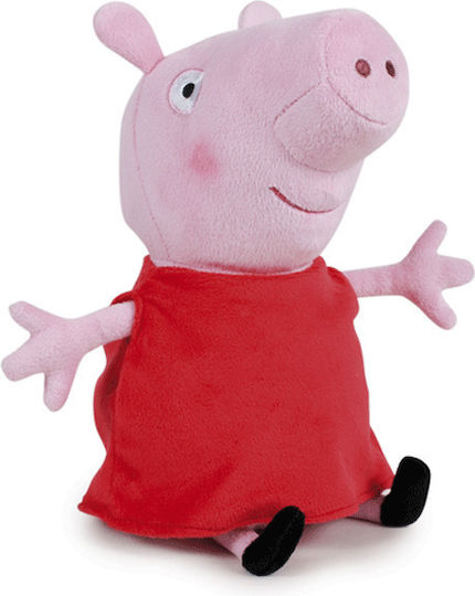 Play By Play Plüsch Peppa Pig Peppa mit rotem Kleid 20 cm