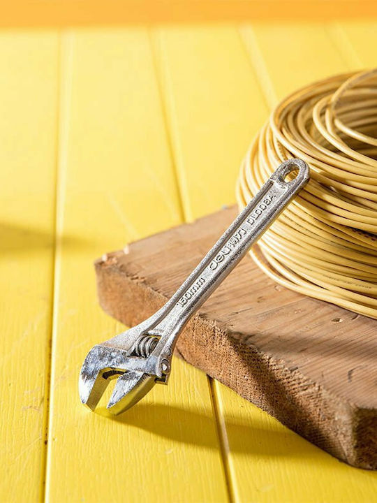 Deli French Wrench with Adjustable Opening 22mm 155mm E