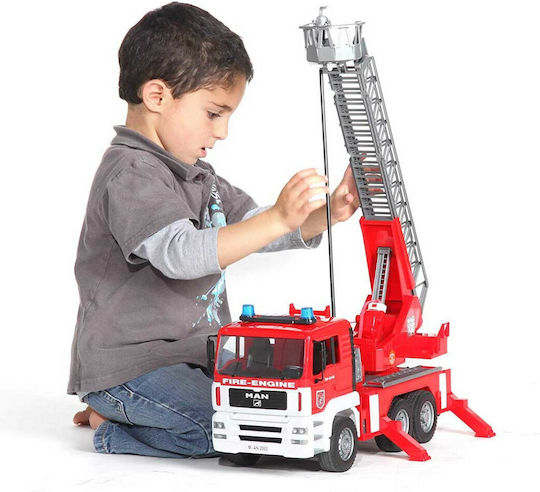 Bruder Fire Truck Man with Basket Truck 1:16 Fire Truck for Ages 3+