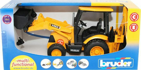 Bruder Φαγανάκι JCB Φορτωτής 1:16 Αγροτικό για 3+ Ετών