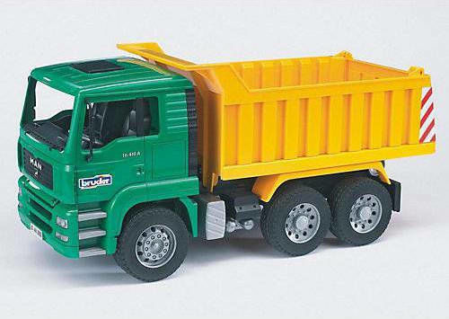 Bruder Man Construction Truck 1:16 for Ages 3+