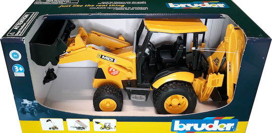 Bruder Φαγανάκι JCB Φορτωτής 1:16 Αγροτικό για 3+ Ετών