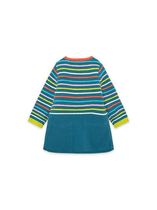 Tuc Tuc Kids Dress Striped Long Sleeve Multicolour