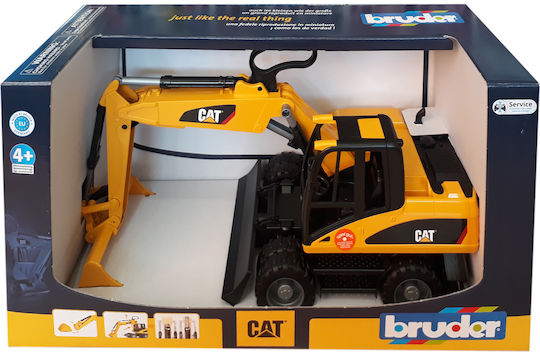 Bruder CAT with Wheels Excavator 1:16 for Ages 4+