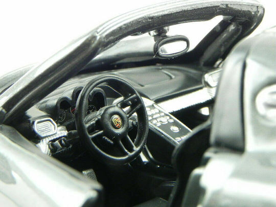 Bburago Porsche 918 Spyder Αυτοκινητάκι Γκρι 1:24 για 3+ Ετών