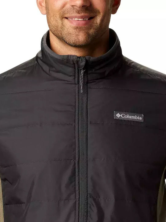 Basin Butte Men's Fleece Cardigan Khaki