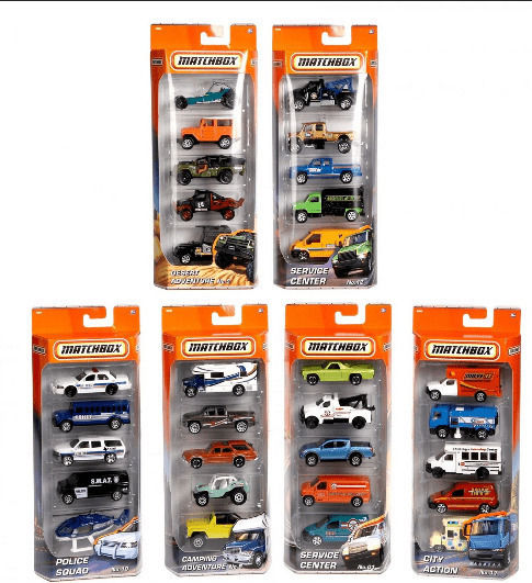 Mattel Matchbox Σετ Αυτοκινητάκια Assorted για 3+ Ετών (Διάφορα Σχέδια) 1τμχ