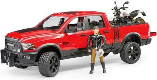 Bruder Ram 2500 Power Wagon Including Ducati Desert Sled Αυτοκινητάκι 1:16 για 3+ Ετών