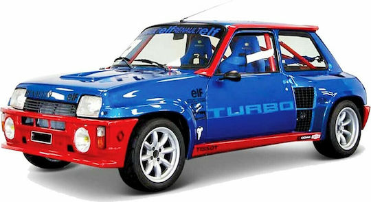 Bburago Renault 5 Turbo Car Scale 1:24 For Ages 3+