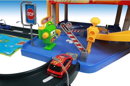 Bburago Street Fire Parking Playset Garage Scale 1:43 for Ages 3+