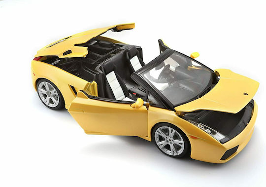 Bburago Lamborghini Gallardo Spyder Car Scale 1:18 For Ages 3+
