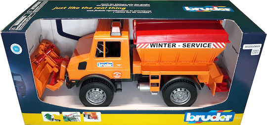 Bruder Εκχιονιστικό Unimog Αυτοκινητάκι 1:16 για 3+ Ετών