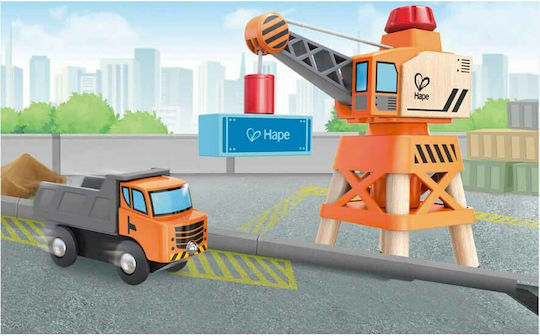 Hape Large Boom Crane for 3+ Years Old