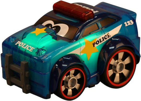 Bburago Junior Push & Glow Police Car Αυτοκινητάκι Αστυνομικό για 3+ Ετών