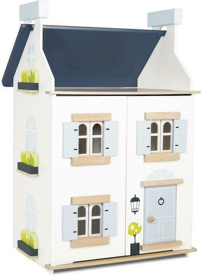 Le Toy Van Sky Blue Maison Wooden Dollhouse