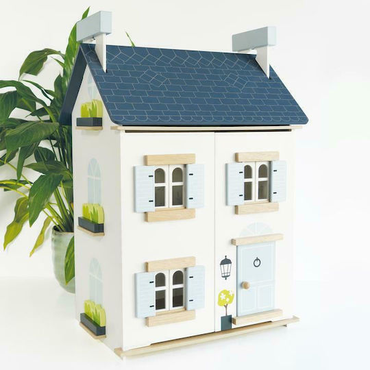 Le Toy Van Sky Blue Maison Wooden Dollhouse