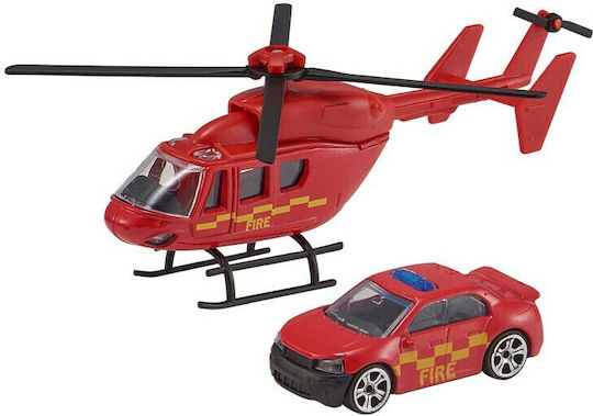 AS Teamsterz Emergency Response Set with Helicopter for 3+ years+ Years (Various Designs) 1pc