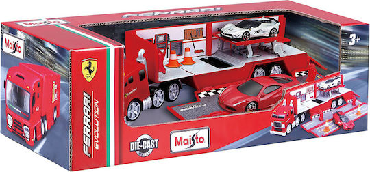 Maisto Ferrari Hauler Комплект с Камион за 4+ Години