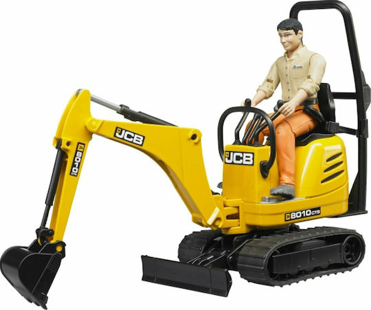 Bruder Υδραυλικός JCB με Χειριστή Εκσκαφέας 1:16 για 3+ Ετών