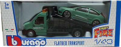 Bburago Street Fire Flatbed transport Ford Focus ST LKW für 3++ Jahre 18-31404