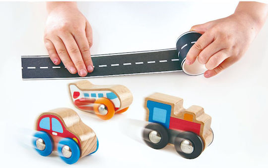 Hape Early Explorer Tape And Roll Αυτοκινητάκι για 2+ Ετών (Διάφορα Σχέδια) 1τμχ