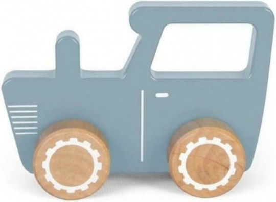 Little Dutch Push Along Toy Tractor από Ξύλο για 12+ Μηνών