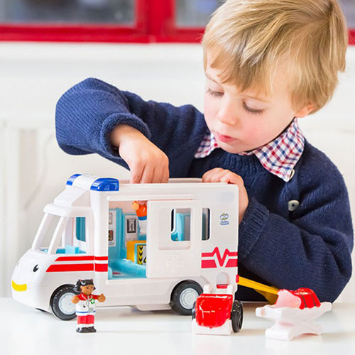 WoW Toys Robin's Medical Rescue Αυτοκινητάκι Ασθενοφόρο
