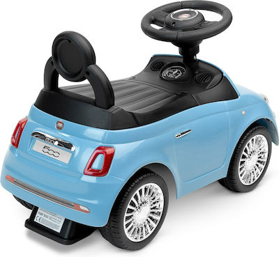 Toyz Car Fiat 500 Baby Walker Car Ride On for 12++ Months Light Blue