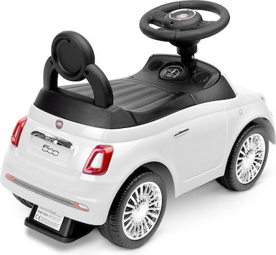 Toyz Car Fiat 500 Baby Walker for 12++ Months 2551 White