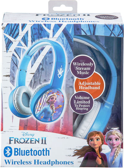 eKids Frozen 2 Ασύρματα / Ενσύρματα Παιδικά Over Ear Ακουστικά Γαλάζια