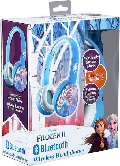 eKids Frozen 2 Ασύρματα / Ενσύρματα Παιδικά Over Ear Ακουστικά Γαλάζια